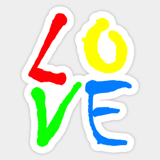 LOVE 3 Sticker